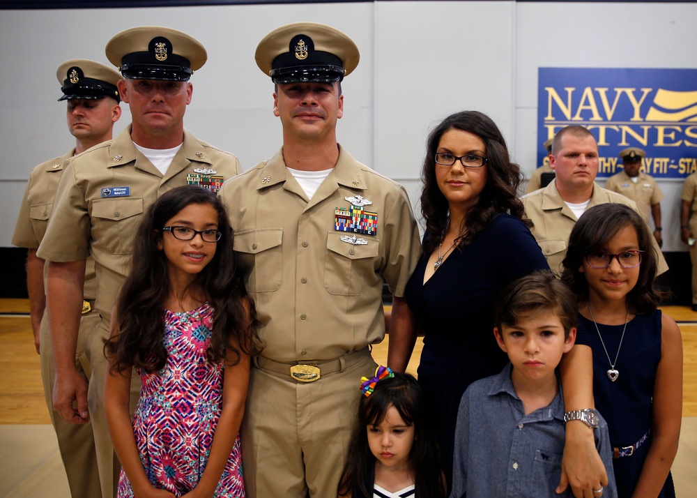 PCU Ford Senior Chief Pinning 2016