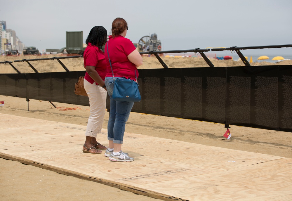 Vietnam Wall Comes to Virginia Beach