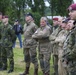 Round Canopy Parachute Team Normandy Jump