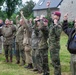 Round Canopy Parachute Team Normandy Jump