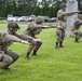 Round Canopy Parachute Team Normandy Jump