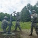 Soldiers Fire 120mm Mortar in Succession