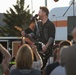 David Cook performs for Ellsworth Airmen