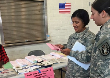 224th Sustainment Brigade opens doors for presidential primary polling