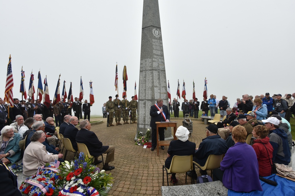 1st Infantry Division memorial ceremony held for 72nd anniversary of D-Day