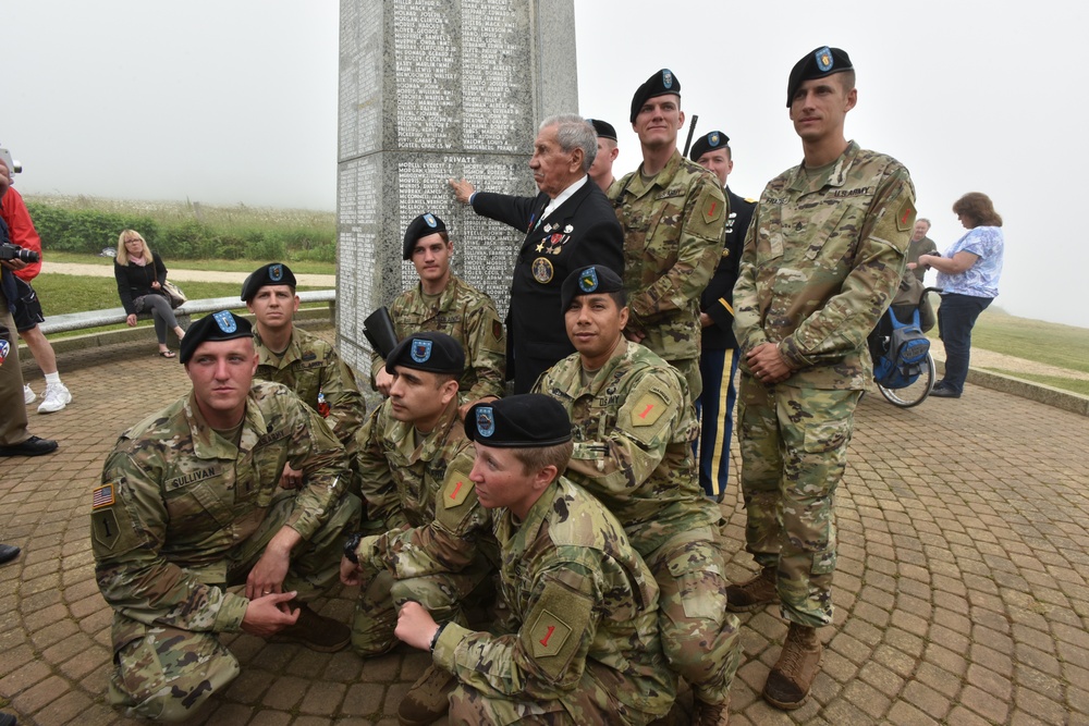 Honoring Soldiers of the Big Red One on 72nd D-Day anniversary