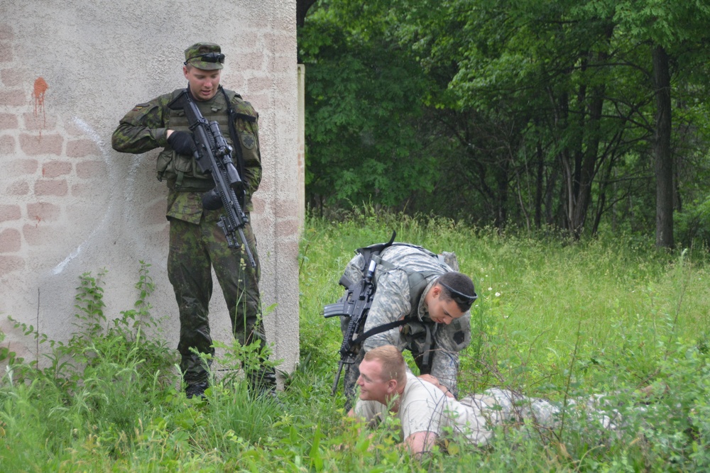 PA National Guard's 2-112th Infantry Trains with Lithuanian Counterparts