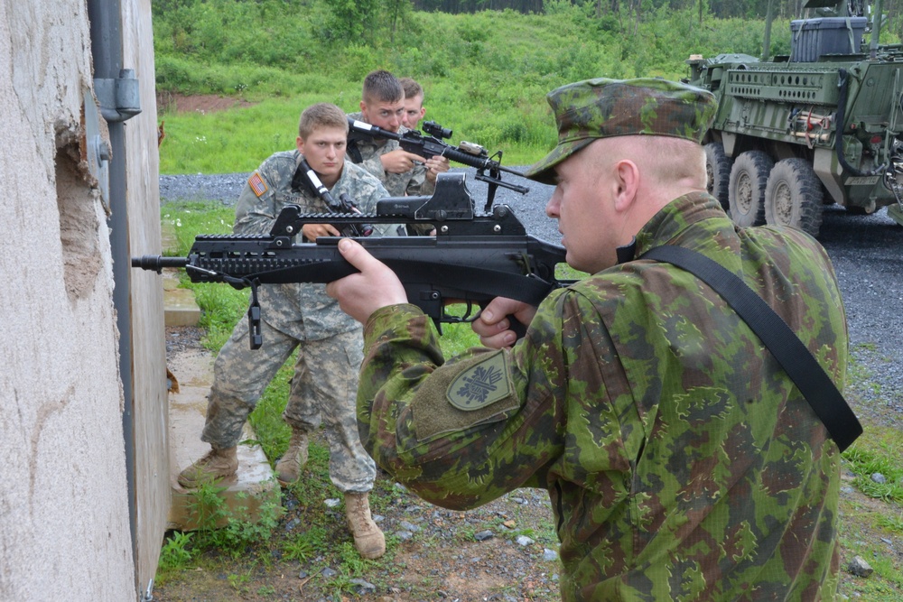 PA National Guard's 2-112th Infantry Trains with Lithuanian Counterparts