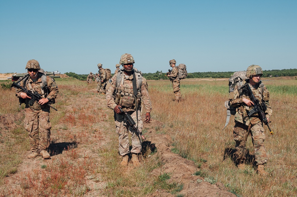 82nd Airborne Participates in Polish-led Multinational Exercise