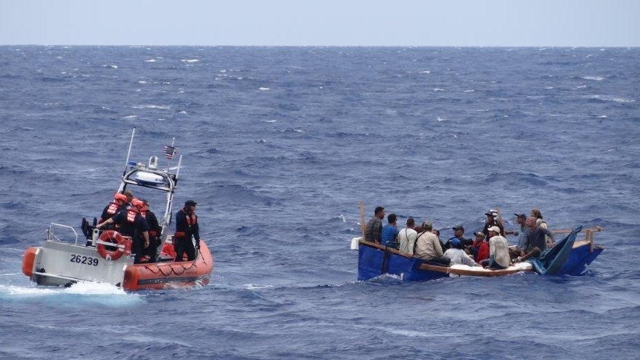 DVIDS - Images - A small boat crew from the Coast Guard Cutter Kathleen ...