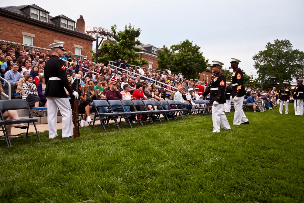 Marine Barracks Washington Evening Parade May 20th 2016