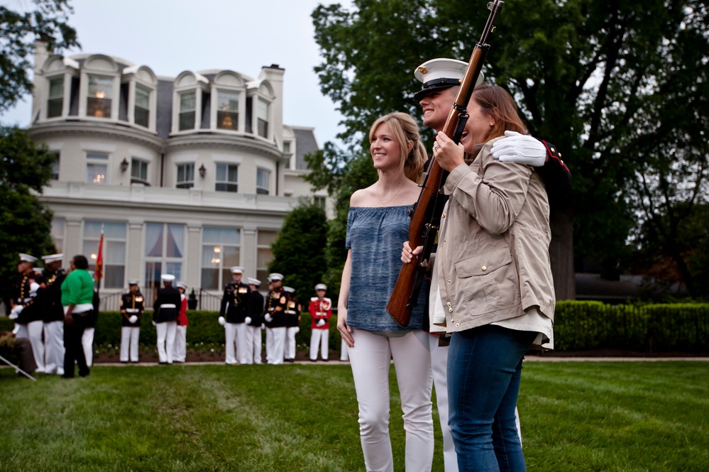 Marine Barracks Washington Evening Parade May 20th 2016