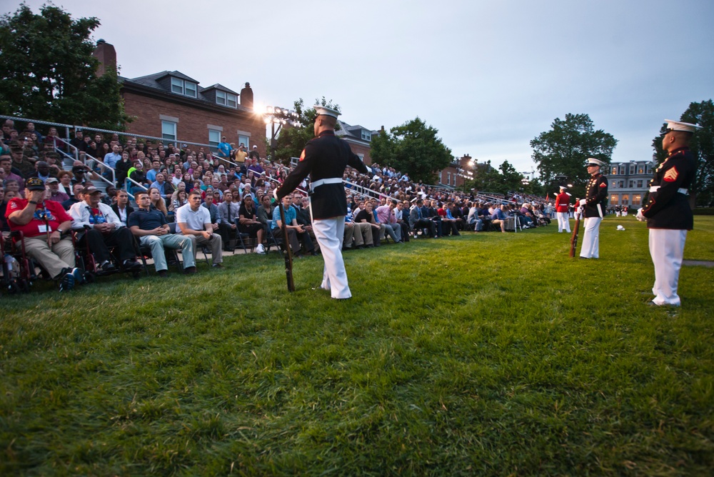 Marine Barracks Washington Evening Parade May 20th 2016