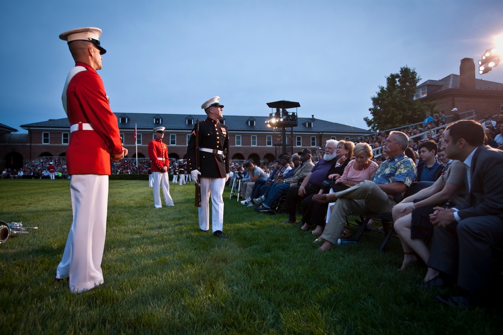 Marine Barracks Washington Evening Parade May 20th 2016