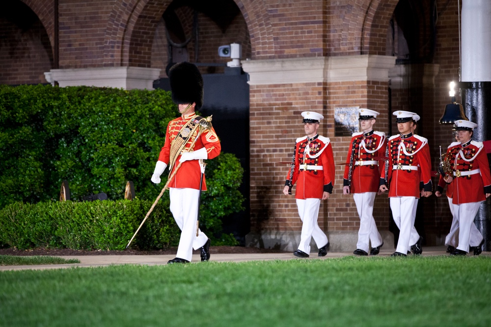 Marine Barracks Washington Evening Parade May 20th 2016