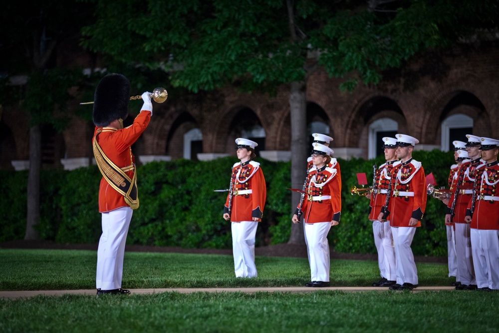 Marine Barracks Washington Evening Parade May 20th 2016