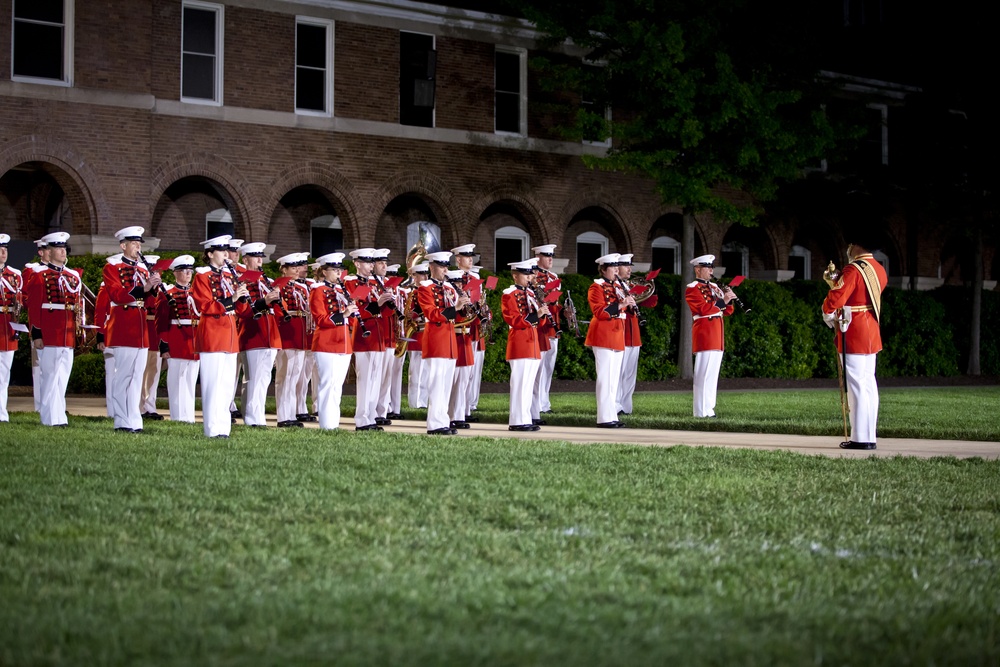 Marine Barracks Washington Evening Parade May 20th 2016