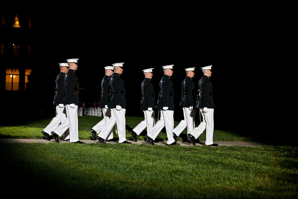 Marine Barracks Washington Evening Parade May 20th 2016