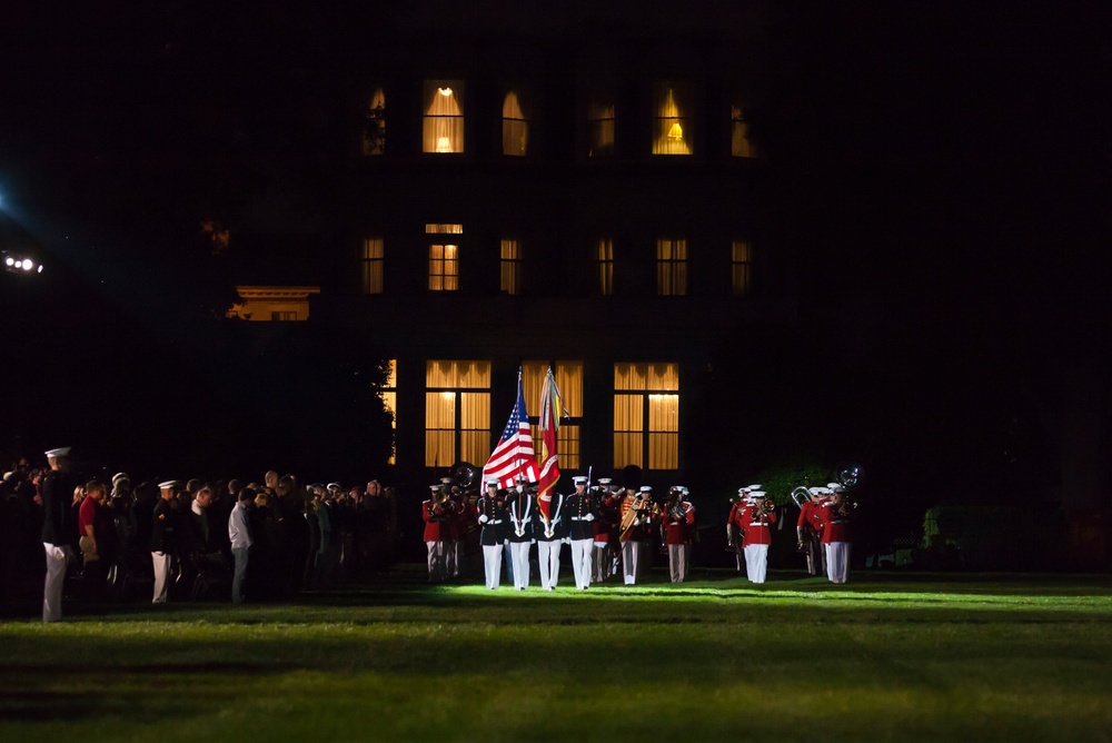 Marine Barracks Washington Evening Parade May 20th 2016