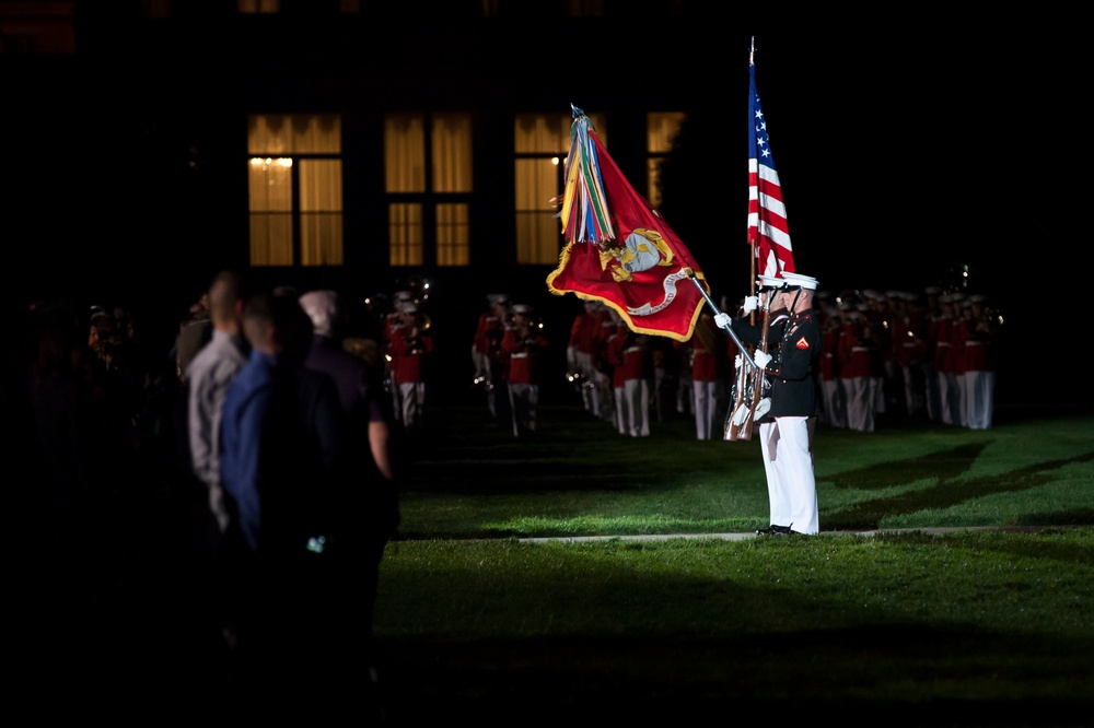 Marine Barracks Washington Evening Parade May 20th 2016