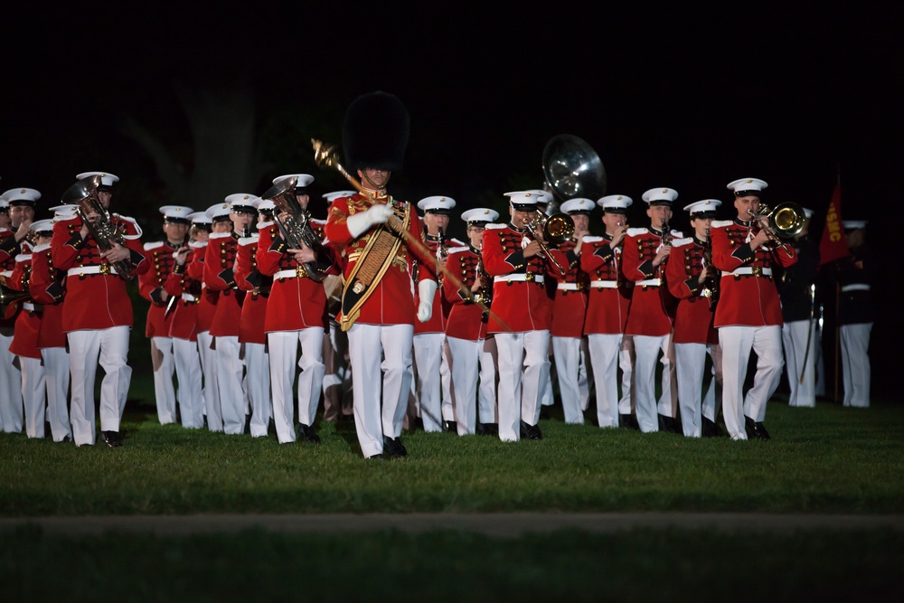 Marine Barracks Washington Evening Parade May 20th 2016