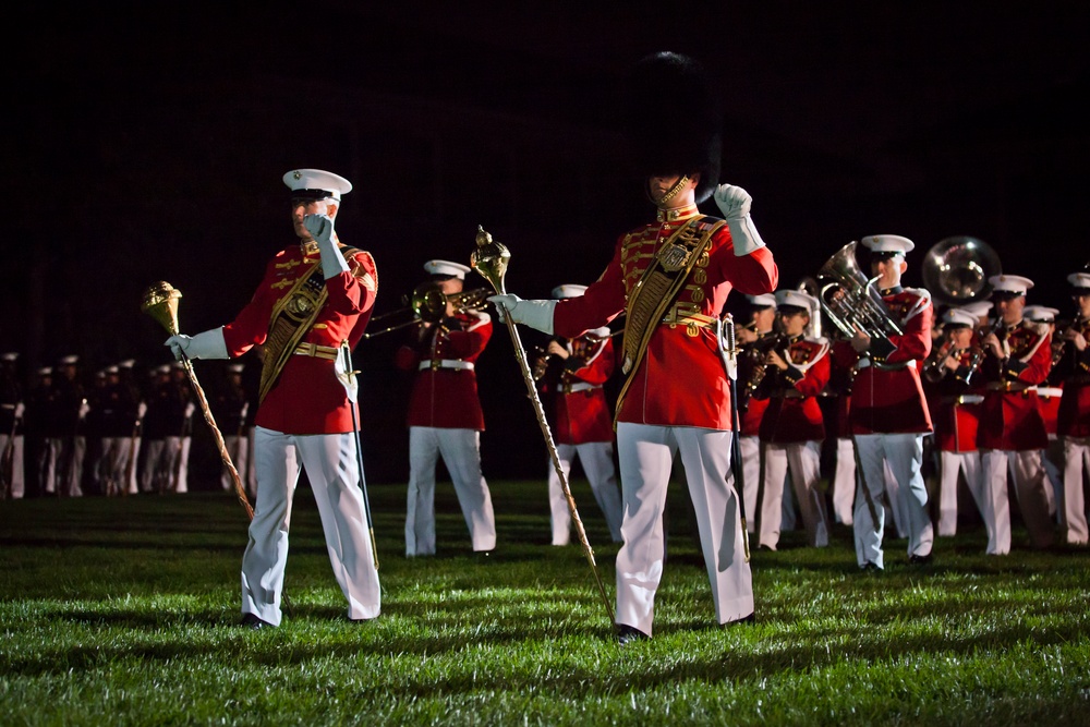 Marine Barracks Washington Evening Parade May 20th 2016