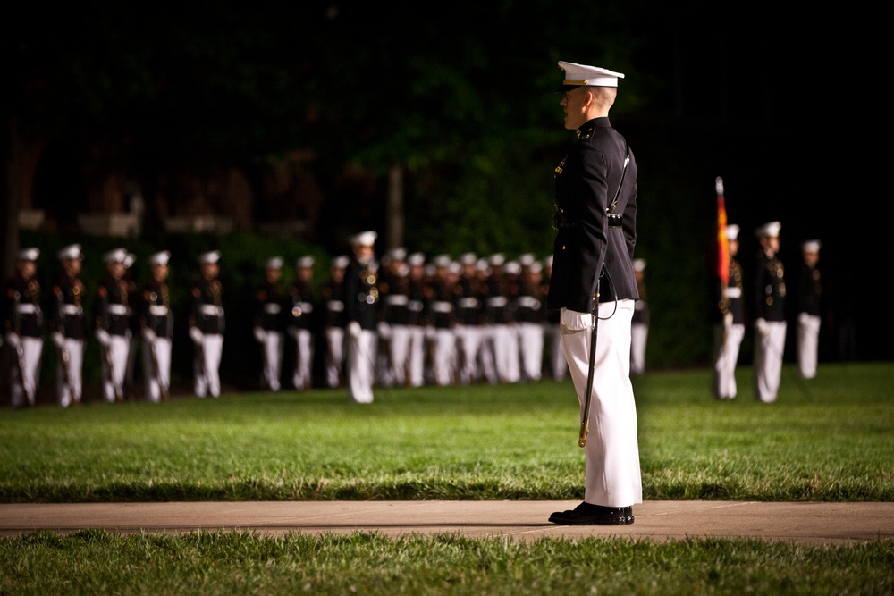 Marine Barracks Washington Evening Parade May 20th 2016