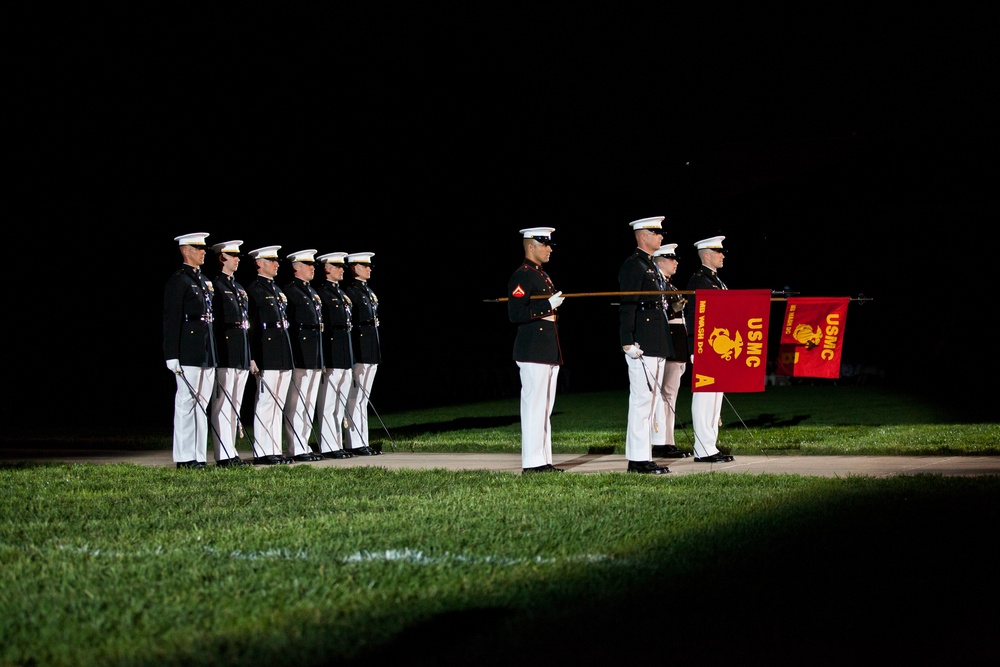 Marine Barracks Washington Evening Parade May 20th 2016