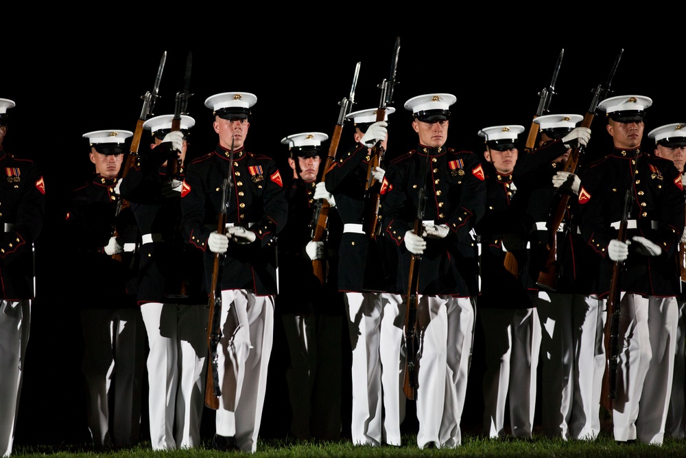 Marine Barracks Washington Evening Parade May 20th 2016