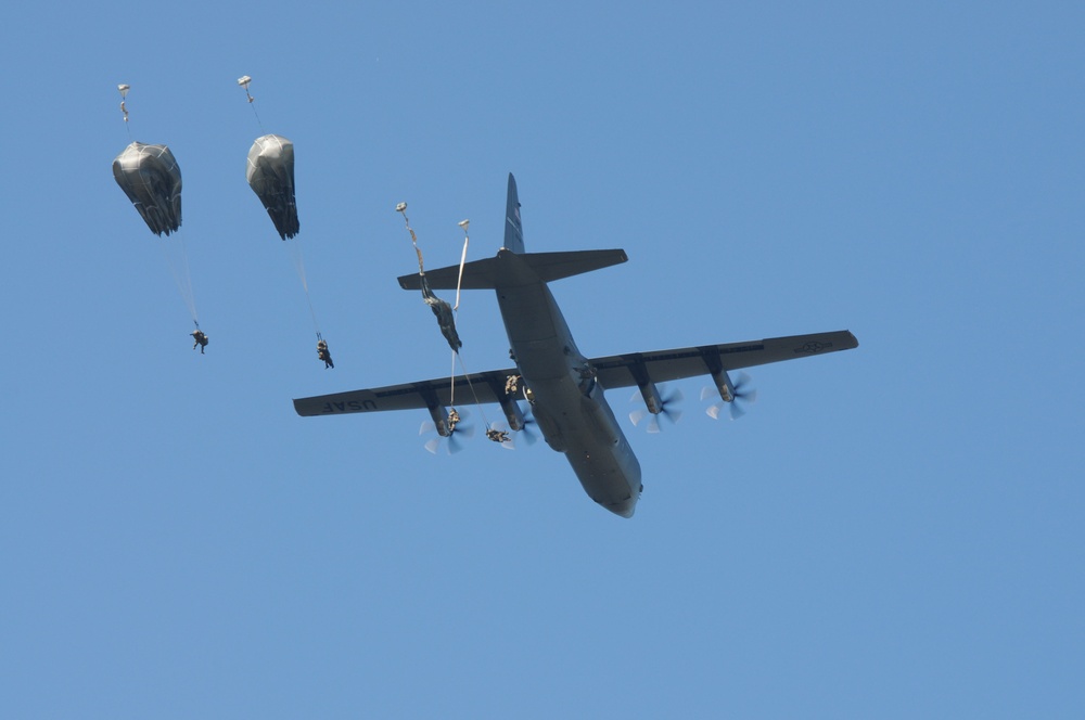 Air Drop Over Torun, Poland