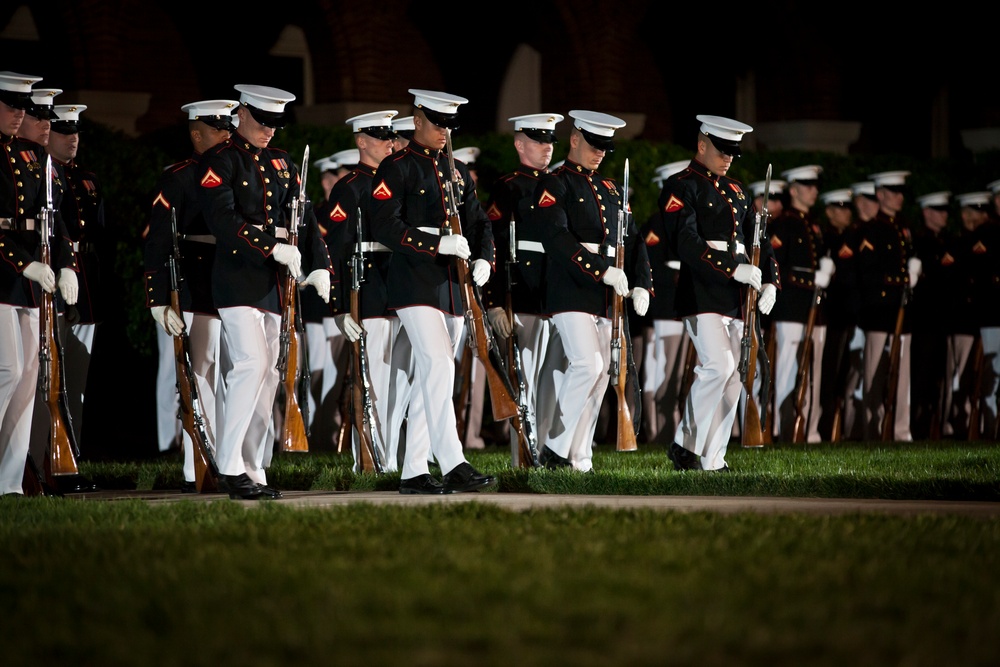 Marine Barracks Washington Evening Parade May 20th 2016