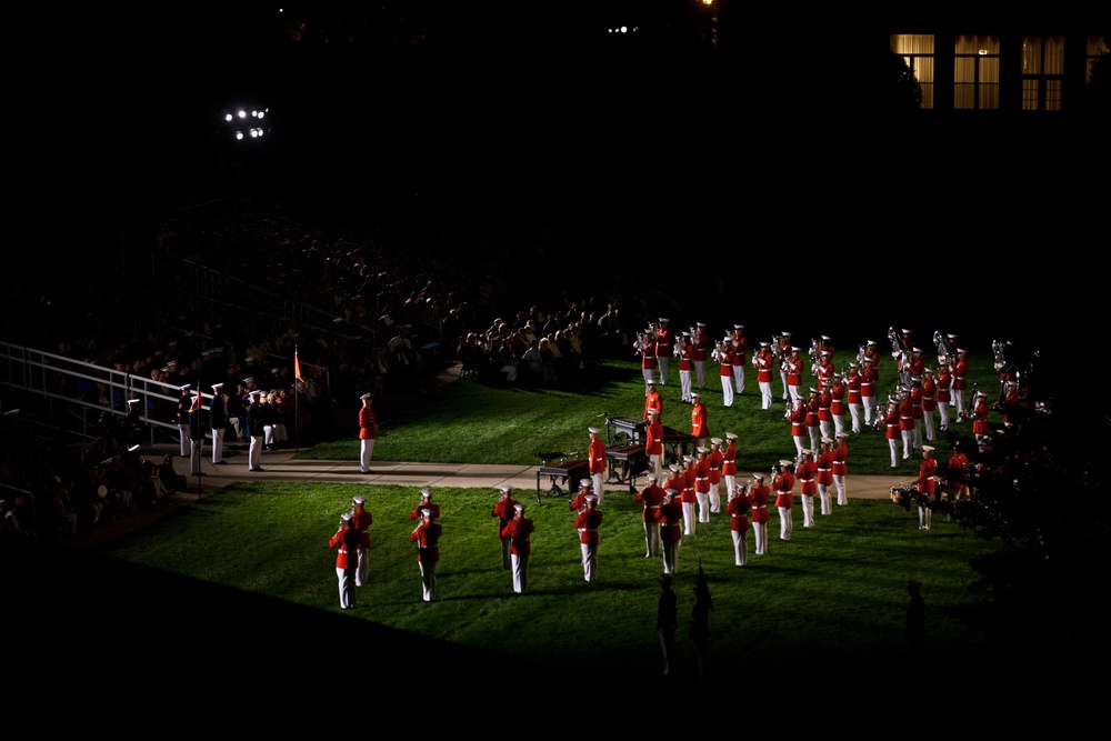 Marine Barracks Washington Evening Parade May 20th 2016