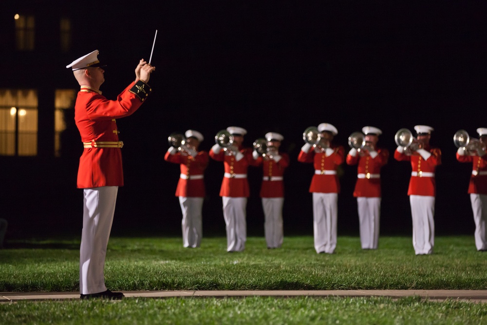 Marine Barracks Washington Evening Parade May 20th 2016