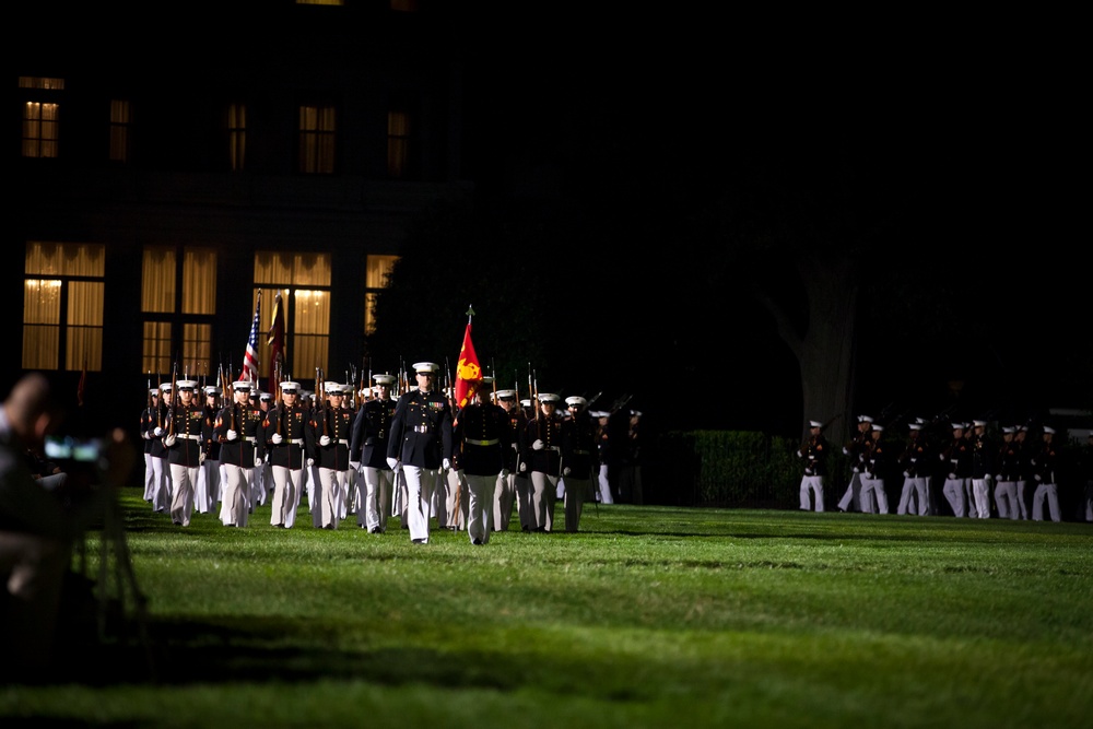 Marine Barracks Washington Evening Parade May 20th 2016