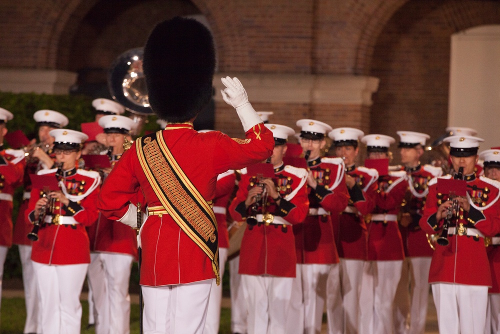 Marine Barracks Washington Evening Parade May 20, 2016