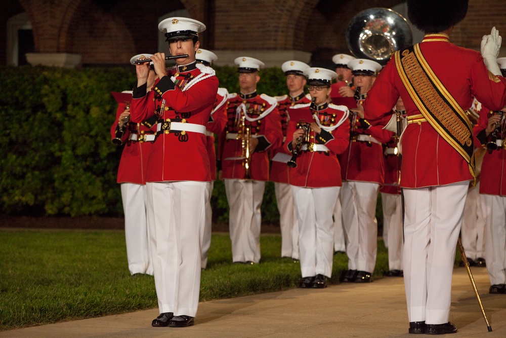 Marine Barracks Washington Evening Parade May 20, 2016