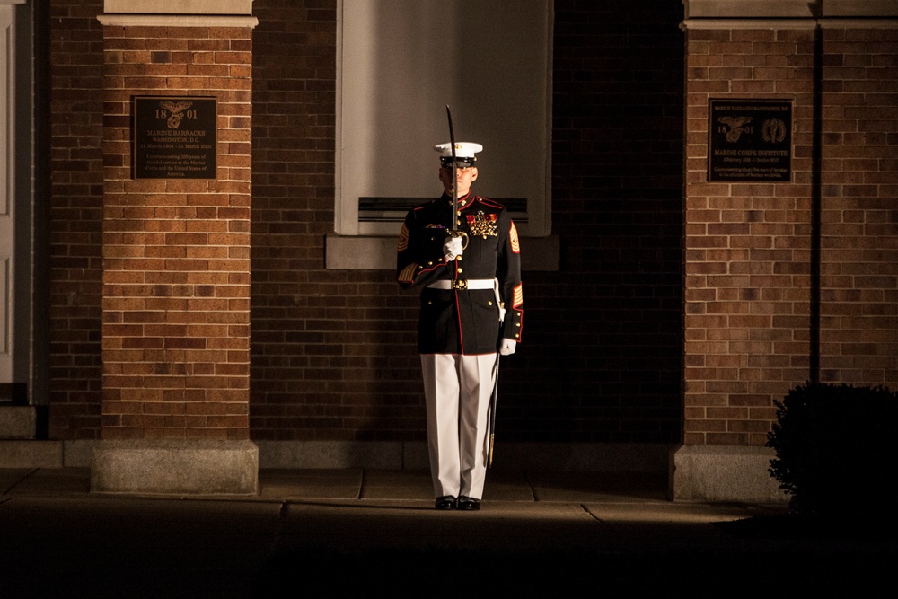 Marine Barracks Washington Evening Parade May 20, 2016