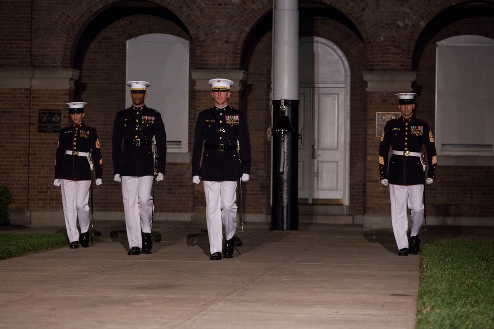 Marine Barracks Washington Evening Parade May 20, 2016