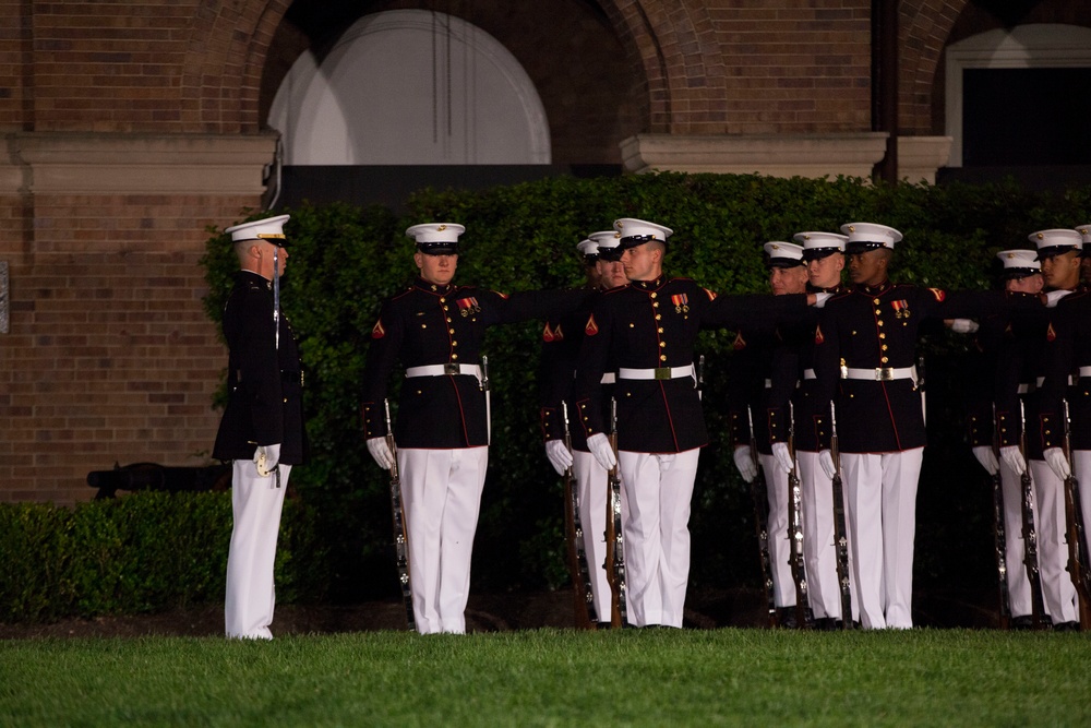 Marine Barracks Washington Evening Parade May 20, 2016