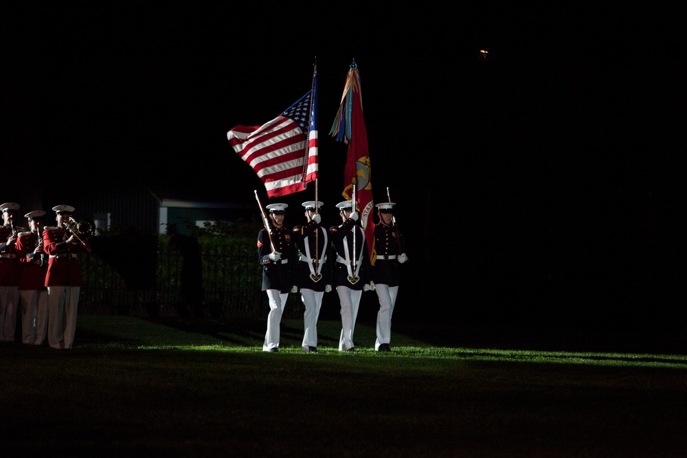 Marine Barracks Washington Evening Parade May 20, 2016