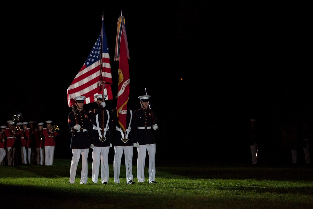 Marine Barracks Washington Evening Parade May 20, 2016