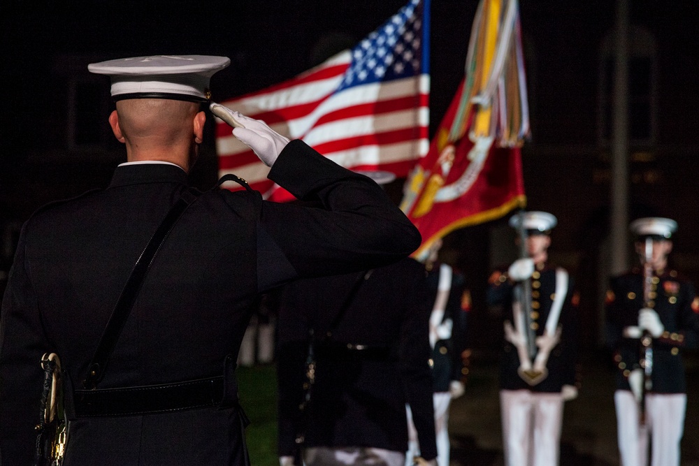 Marine Barracks Washington Evening Parade May 20, 2016