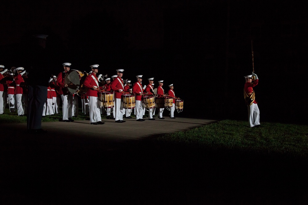 Marine Barracks Washington Evening Parade May 20, 2016