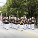 US Marines and other Service member participate in the 2016 Beaufort Memorial Day Parade.