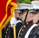 US Marines and other Service member participate in the 2016 Beaufort Memorial Day Parade.