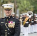 US Marines and other Service member participate in the 2016 Beaufort Memorial Day Parade.