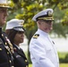 US Marines and other Service member participate in the 2016 Beaufort Memorial Day Parade.