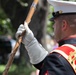 US Marines and other Service member participate in the 2016 Beaufort Memorial Day Parade.