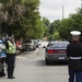 US Marines and other Service member participate in the 2016 Beaufort Memorial Day Parade.