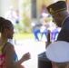 US Marines and other Service member participate in the 2016 Beaufort Memorial Day Parade.